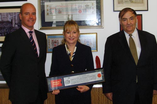 Ruth Stanat Worshipful Company of Marketors Induction